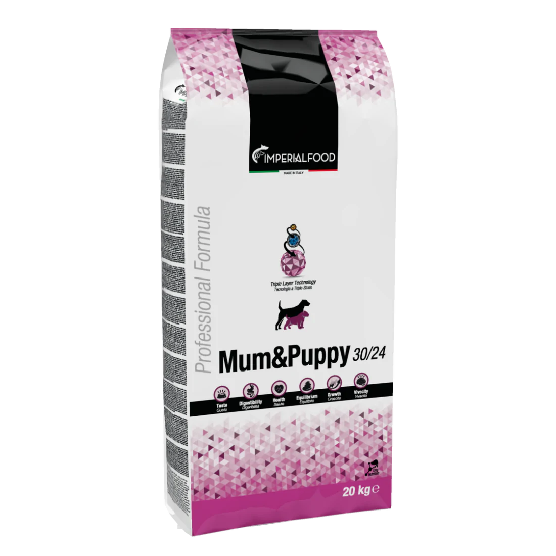 Imperial Food - Mum & Puppy (30/24) - 20kg - Uniekhondenvoer.com